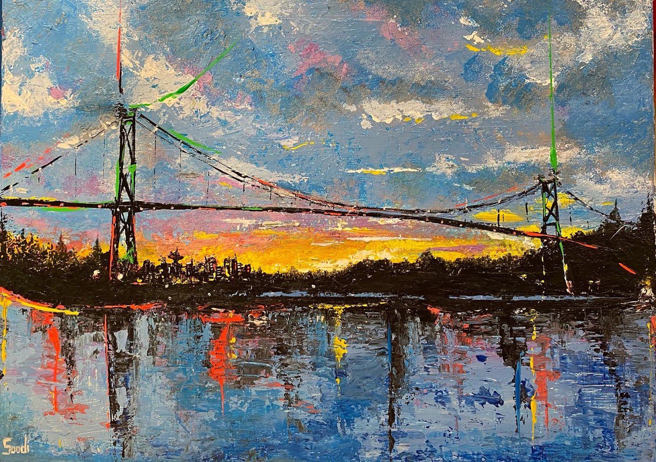 Soodi Arts - Bridge painting